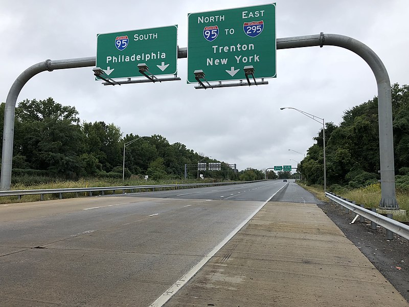 trenton, philadelphia highway signs