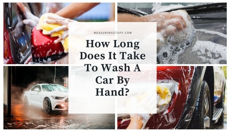 how long does it take to wash a car by hand