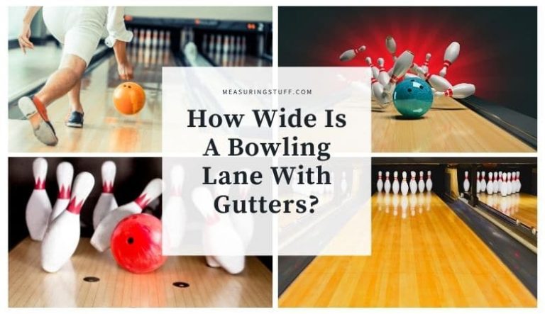 How Wide Is A Bowling Lane With Gutters?