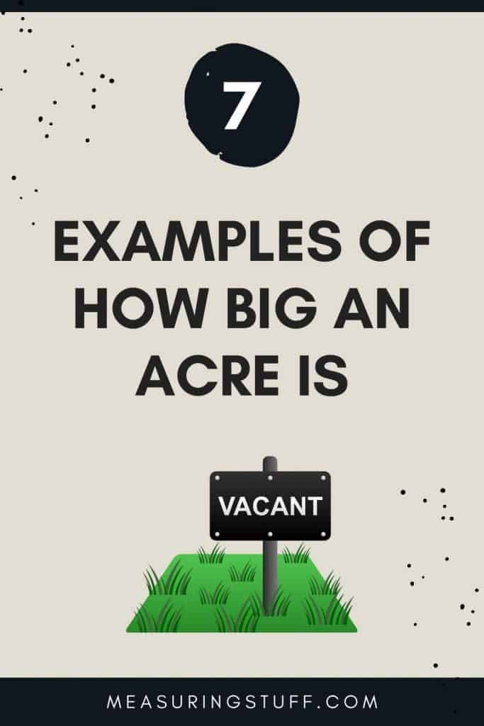 how big is an acre comparisons
