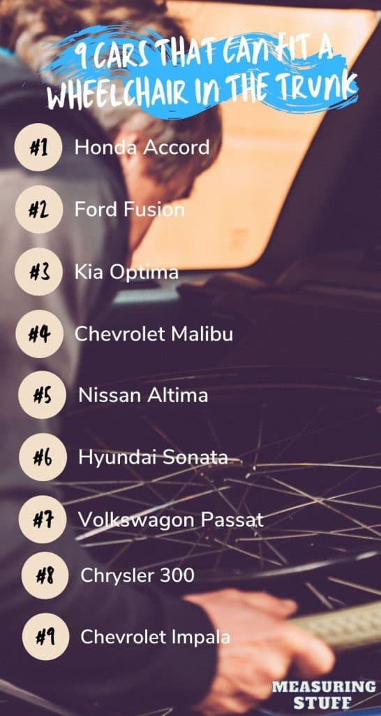 Cars That Can Fit A Wheelchair In The Trunk