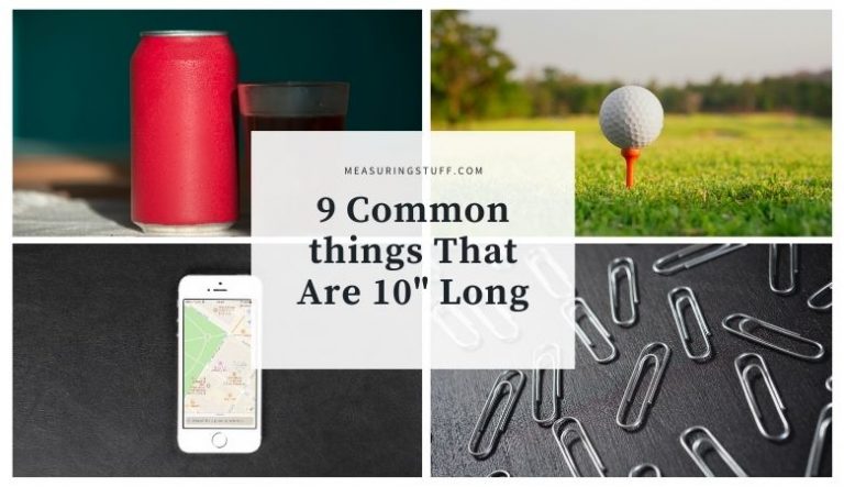 9 Common Things That Are 10 Inches Long (#5 Is Surprising)