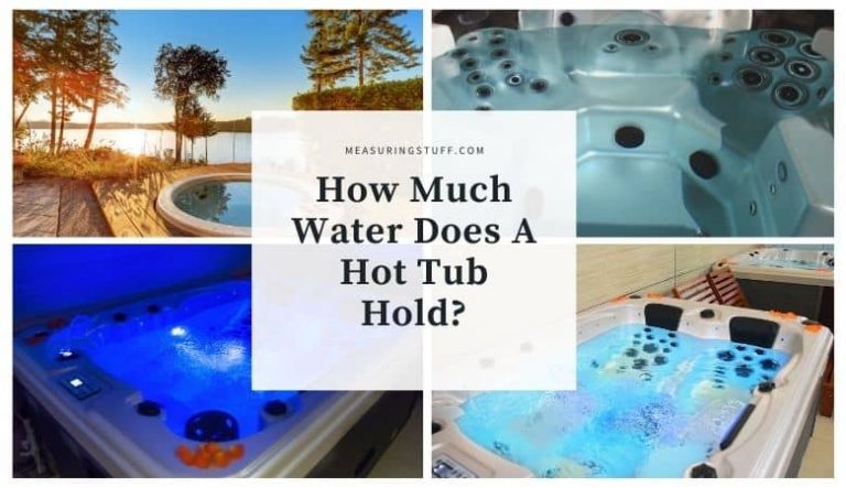 How Much Water Does A Hot Tub Hold?