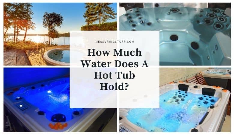 how much water does a hot tub hold?