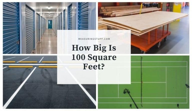 How Big Is 100 Square Feet? (With 9 Comparisons)