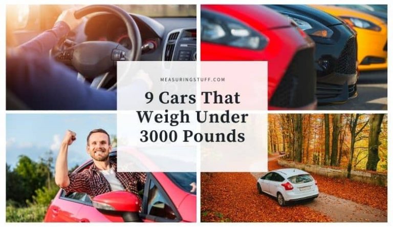 9 New Cars That Weigh Under 3000 Pounds (with actual weights)