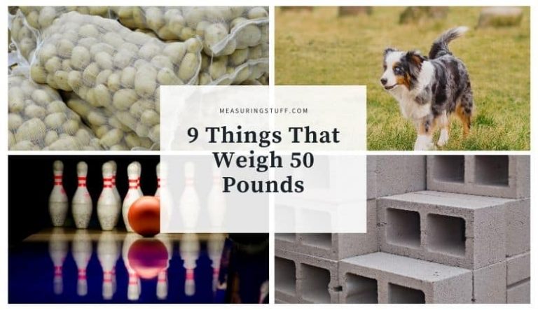 9 Things That Weigh 50 Pounds (You Won’t Believe #5)