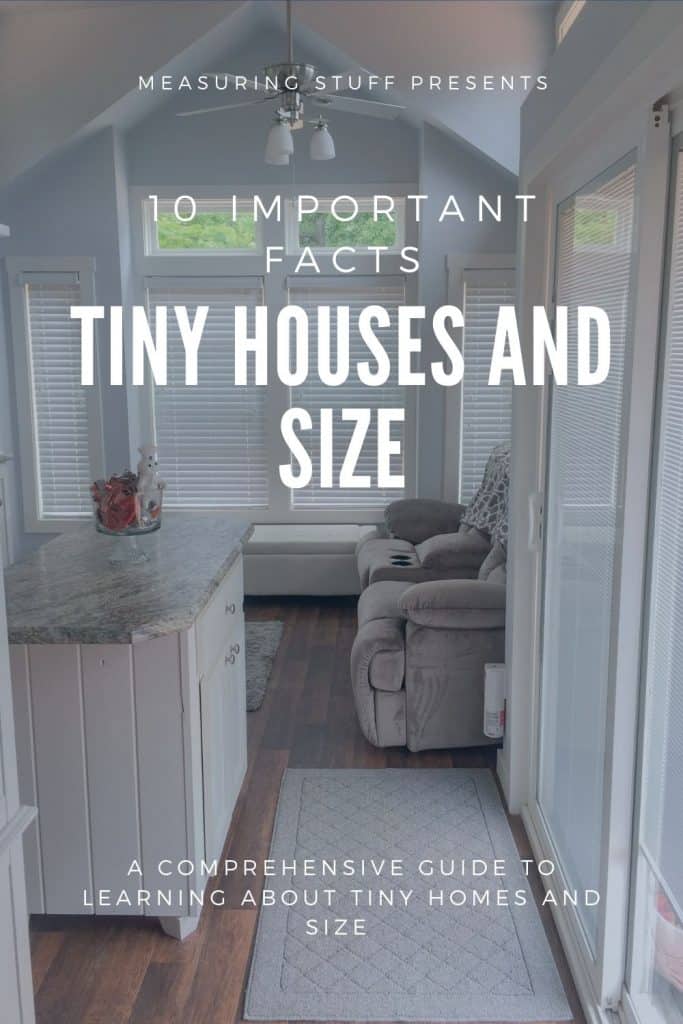 tiny house size facts