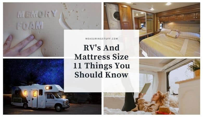rv's and mattress size