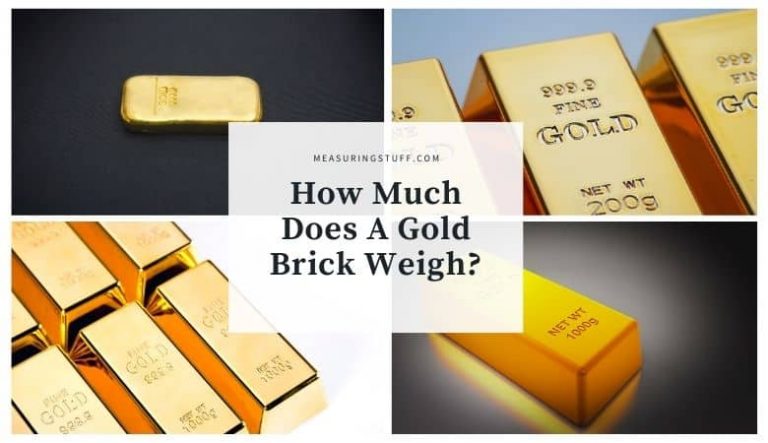 How Much Does A Gold Brick Weigh?