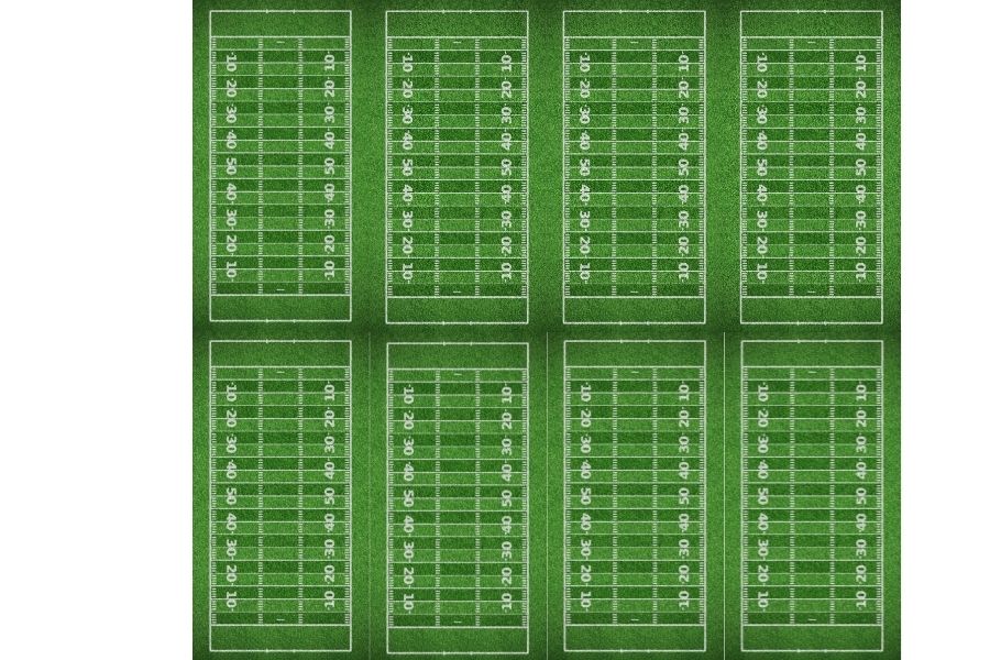 football fields acres