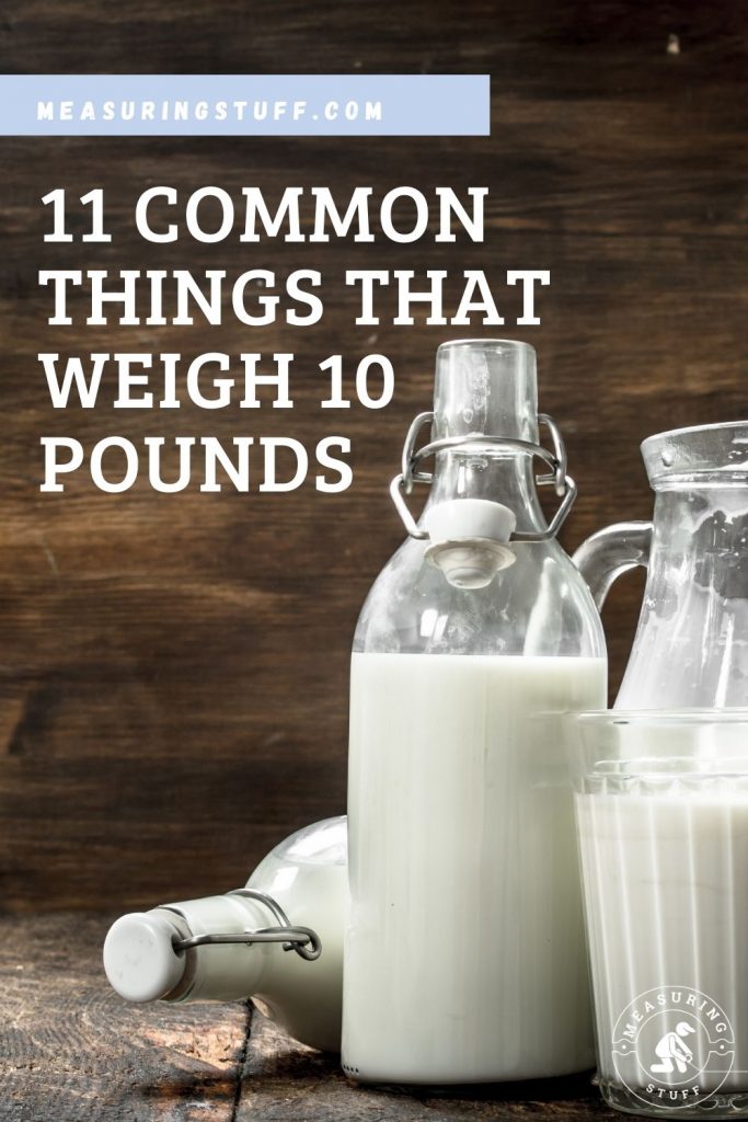 11 Common Things That Weigh 10 Pounds