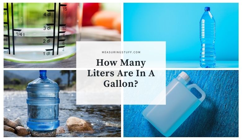 how many liters are in a gallon