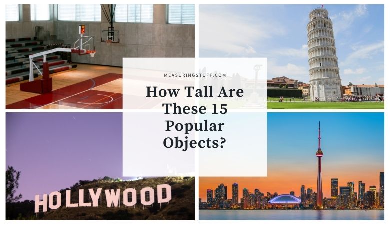 How Tall Are These 15 Popular Objects?