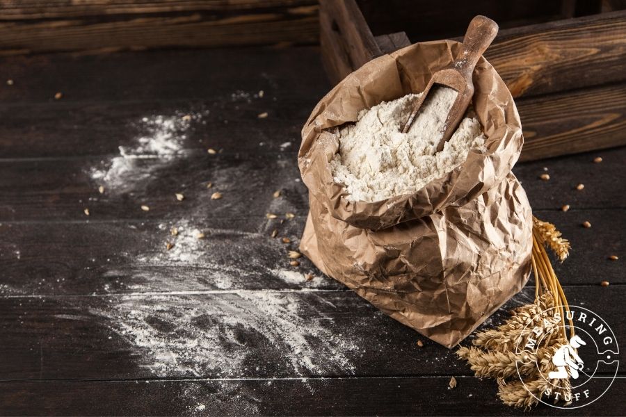 10 kilogram bag of flour