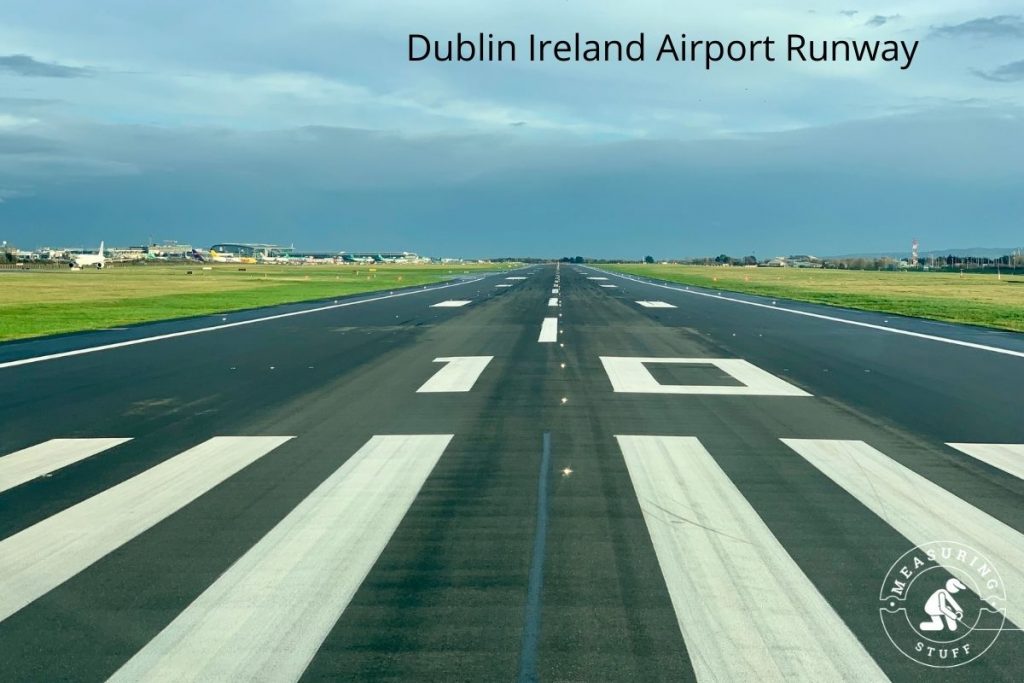 runway 10 at the Dublin Airport.
