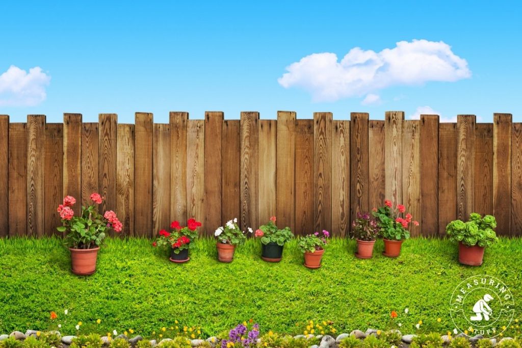4 foot tall garden fence