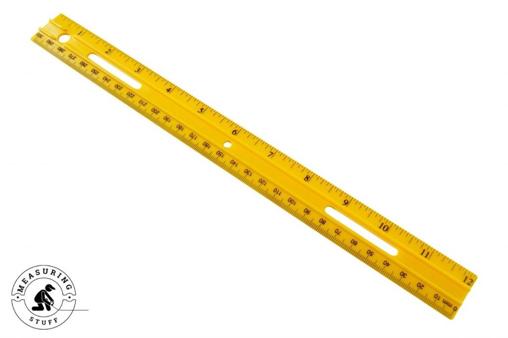 12 inch long ruler
