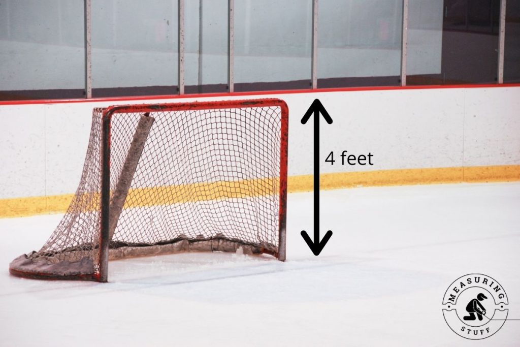 4 foot tall hockey net