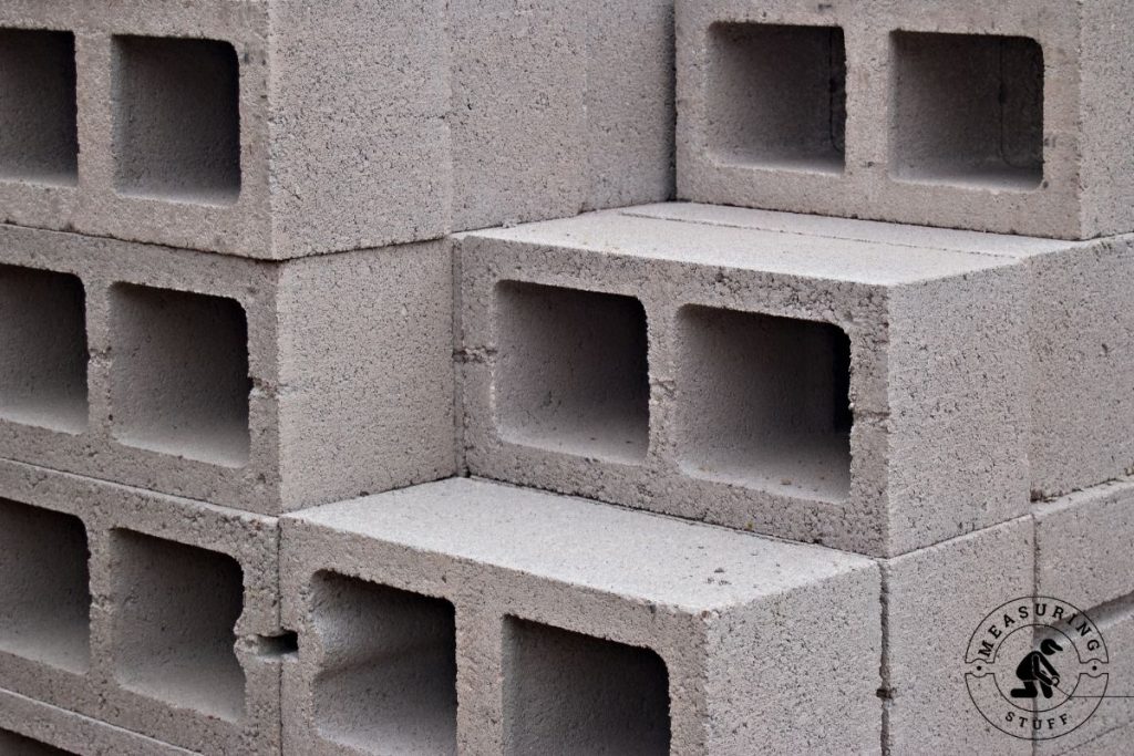 cinder blocks