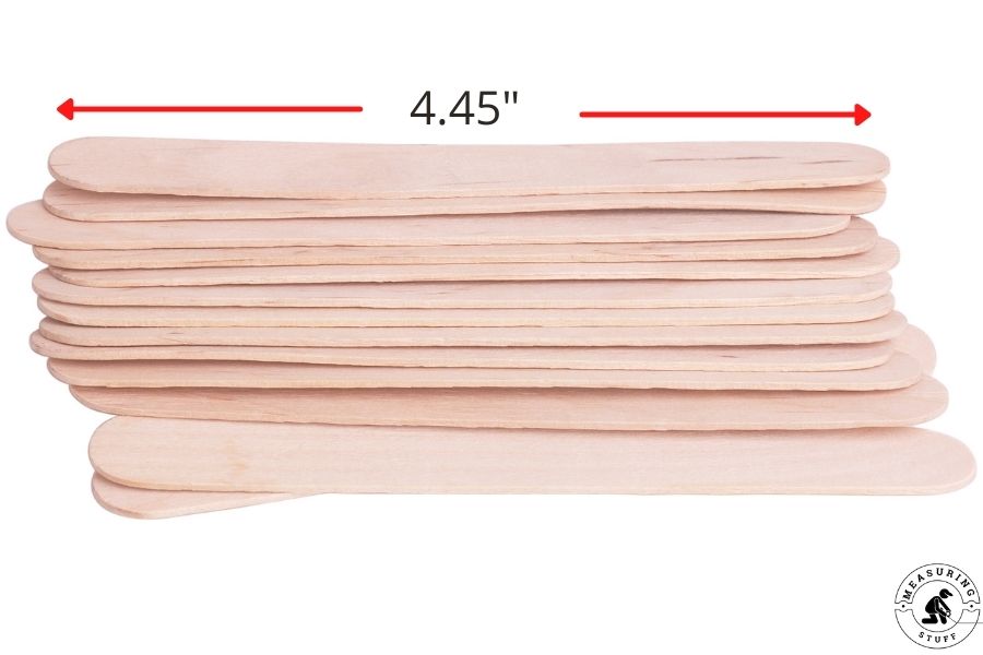 popsicle stick length