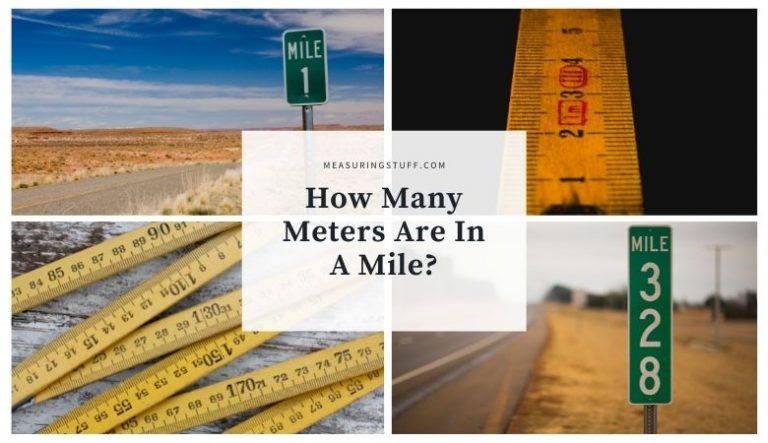 How Many Meters Are In A Mile?
