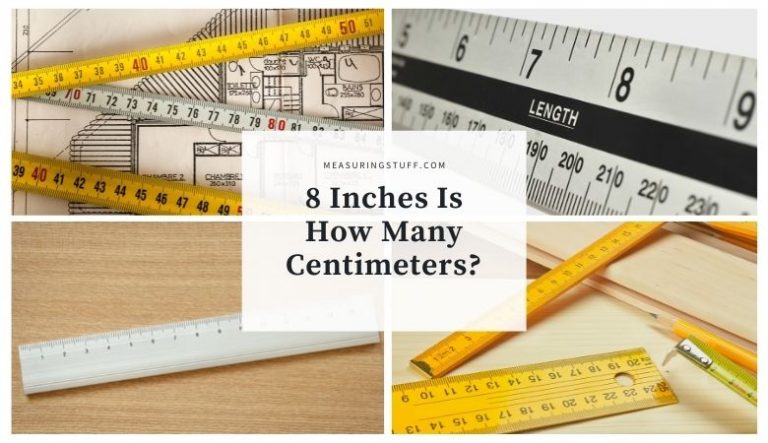 8 Inches Is How Many Centimeters?