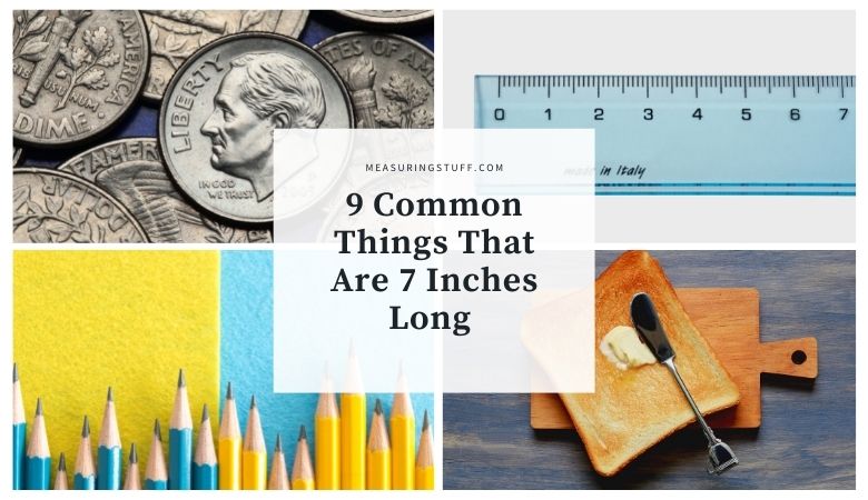9 Common Things That Are 7 Inches Long