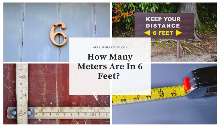How Many Meters Are In 6 Feet?