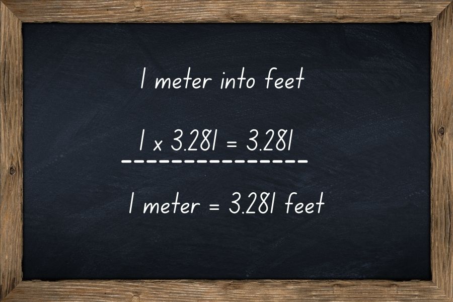 How Many Feet Are In 1 Meter?