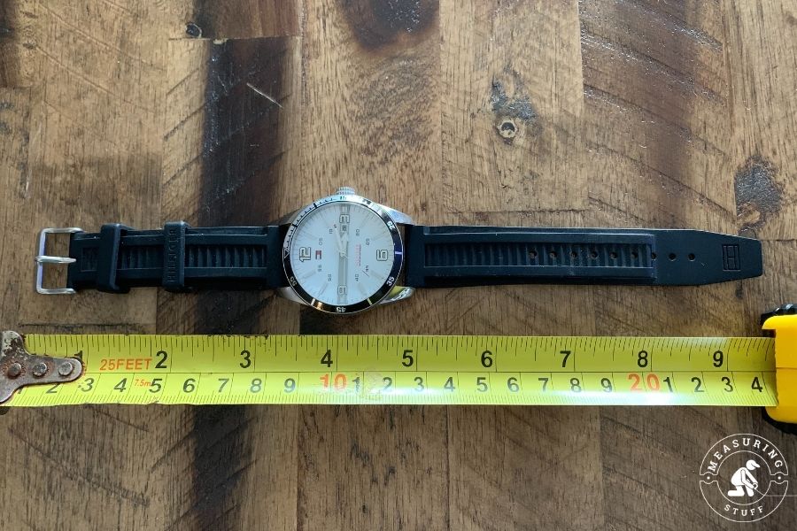 length of watch strap 9 inches