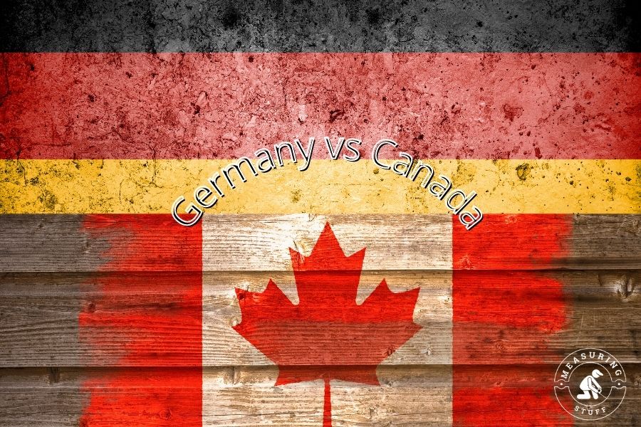 Size Of Germany Compared To Canada