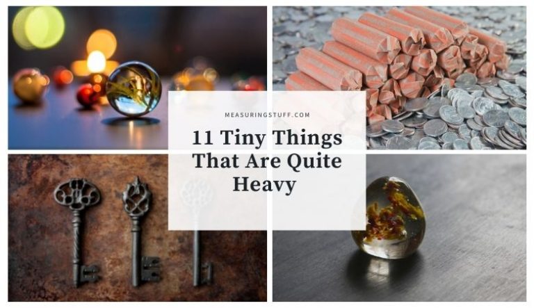 11 Tiny Things That Are Quite Heavy (Check Out #3)