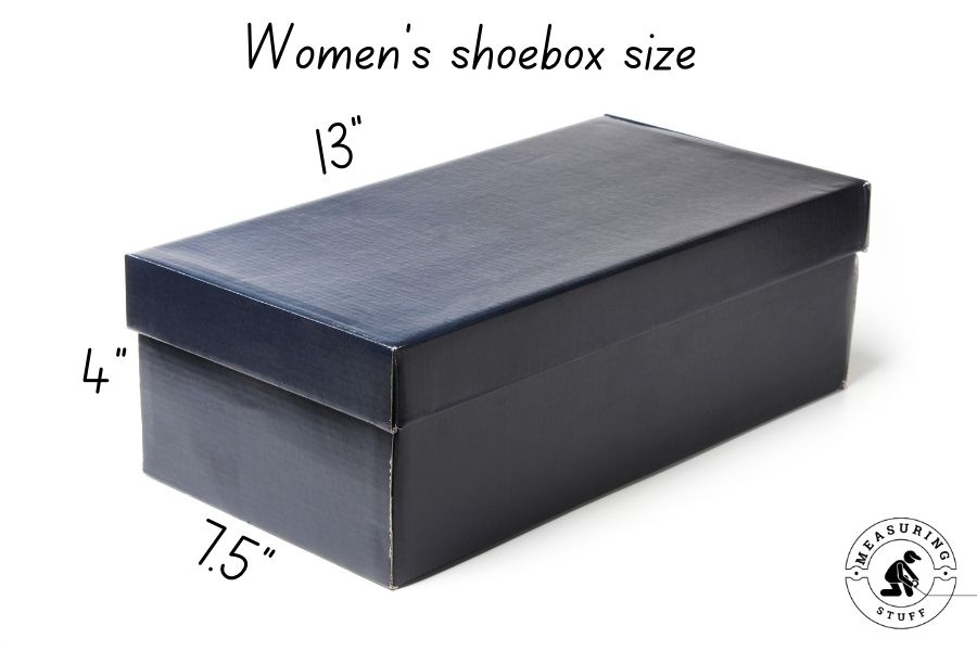 women's shoebox size