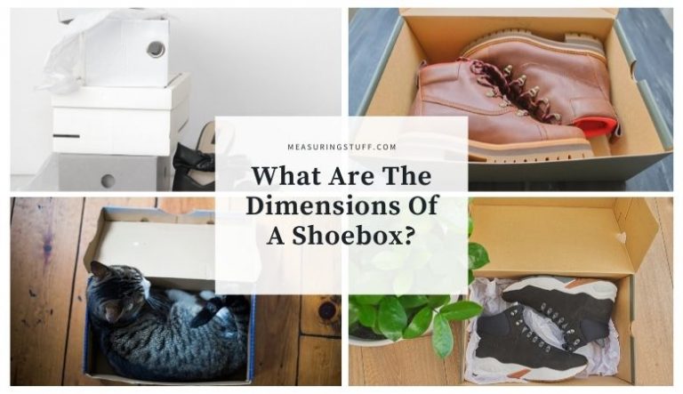 What Are The Dimensions Of A Shoebox?