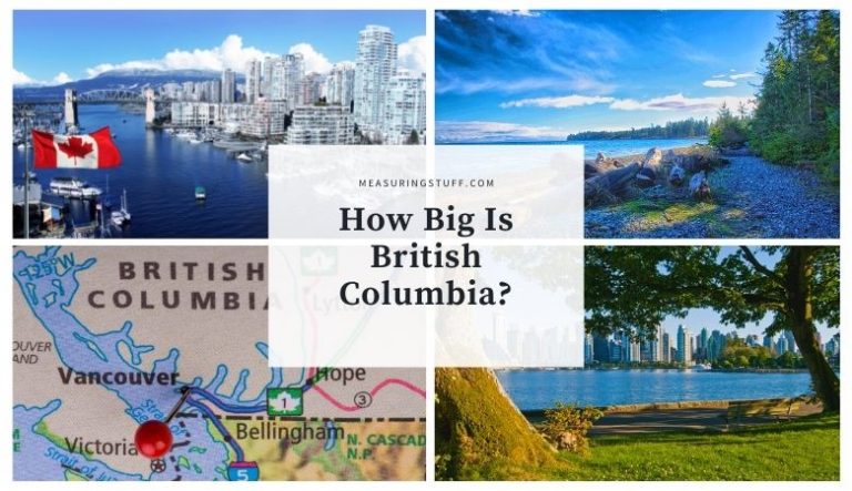 How Big Is British Columbia?