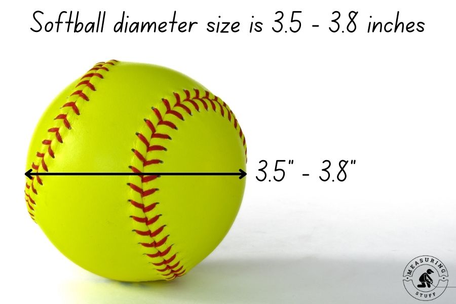 Size And Weight Of A Softball