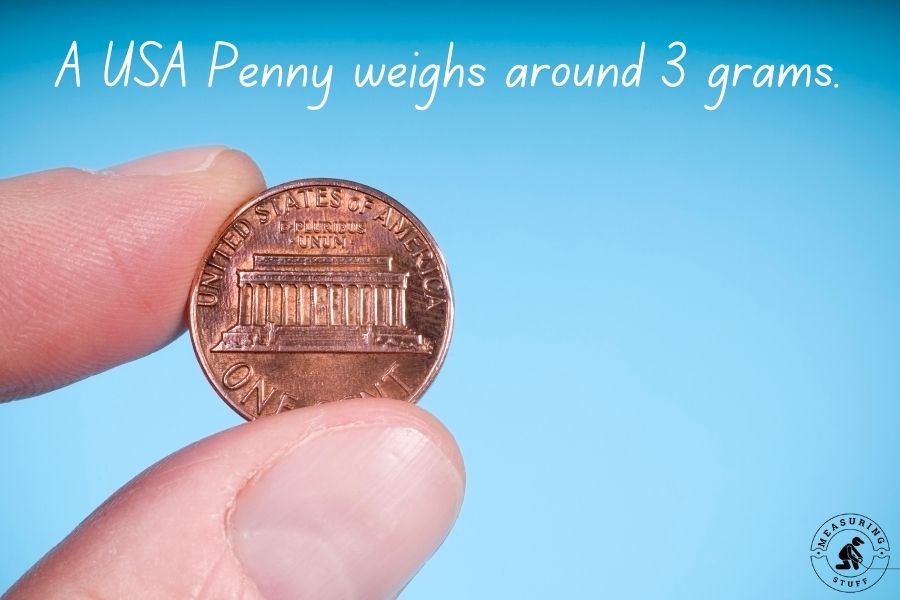 List Of Items That Weigh 3 Grams