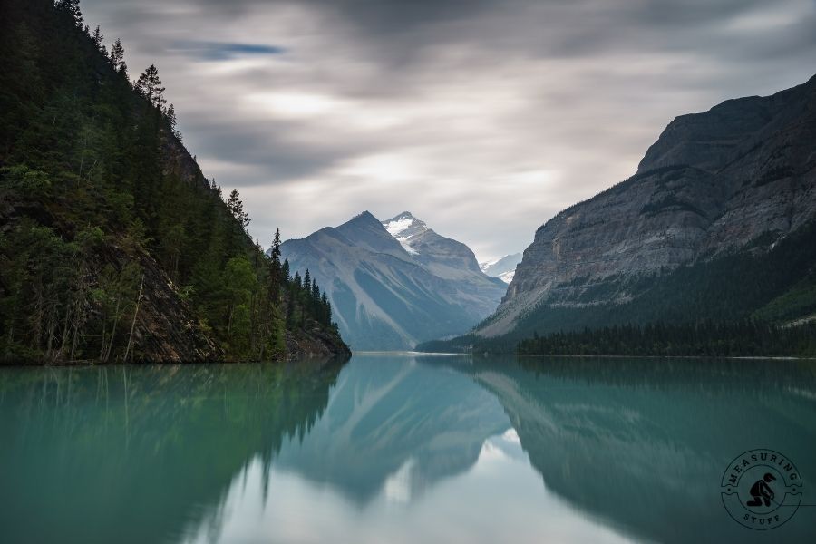 Kinney lake in British Columbia, Canada