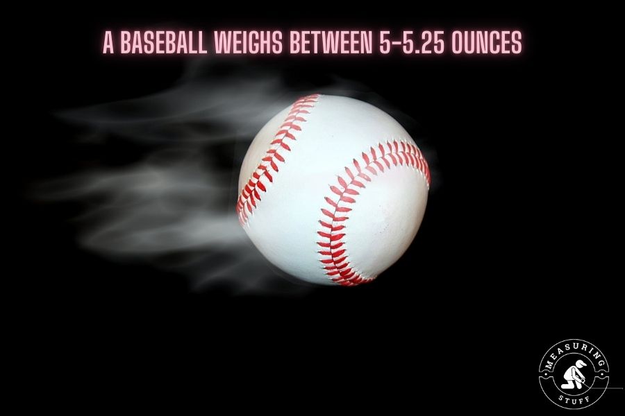 baseball flying through the air