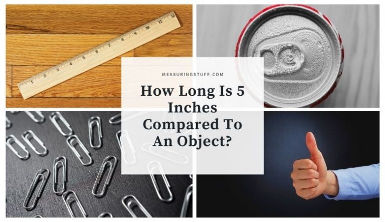 How Long Is 5 Inches Compared To An Object?