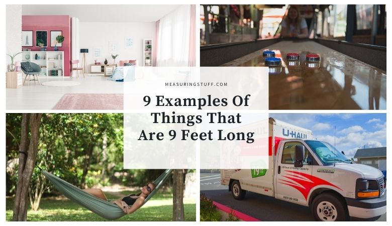 9 Examples Of Things That Are 9 Feet Long