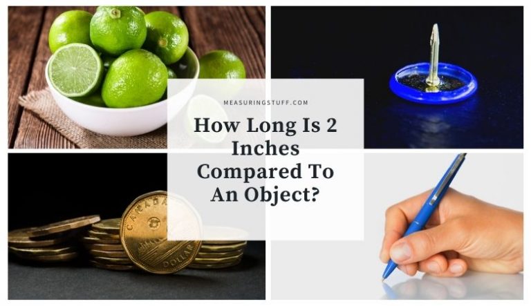 How Long Is 2 Inches Compared To An Object?