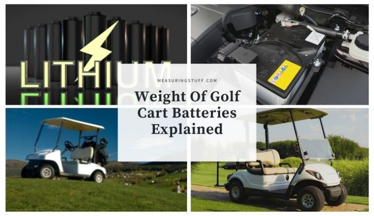 Weight Of Golf Cart Batteries Explained