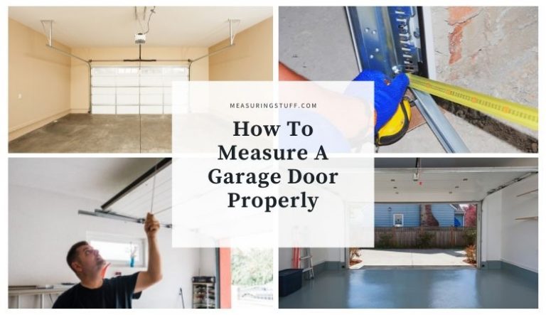 How To Measure A Garage Door Properly (Don’t Forget These Steps)