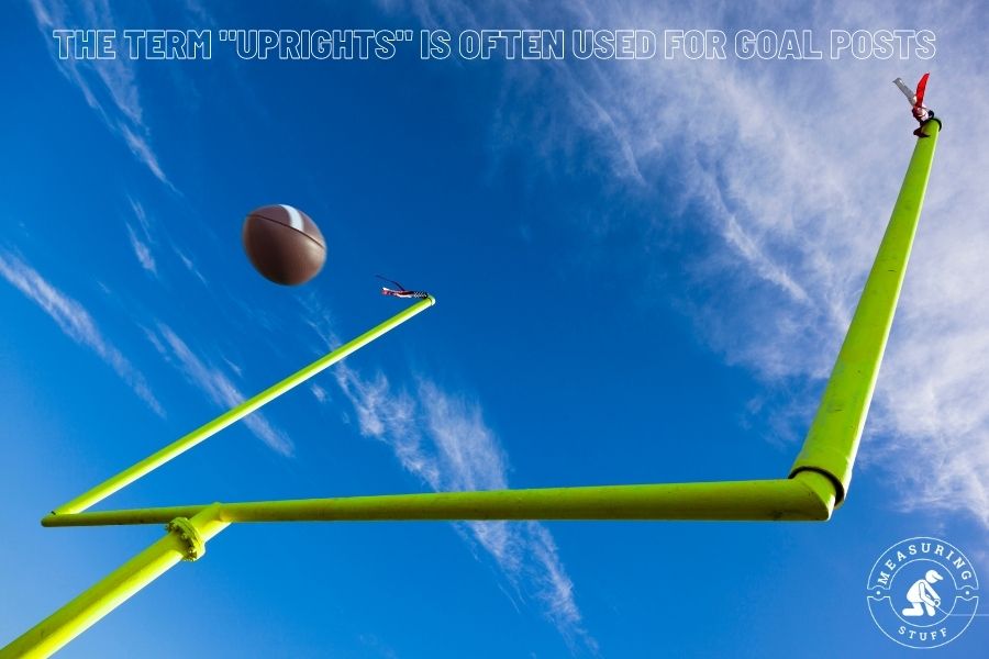 football going through uprights