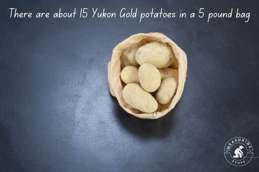 5 pound bag of yukon potatoes