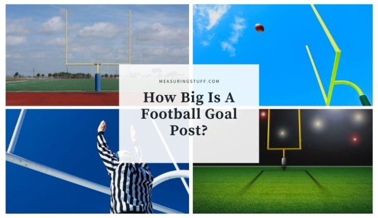 How Big Is A Football Goal Post?