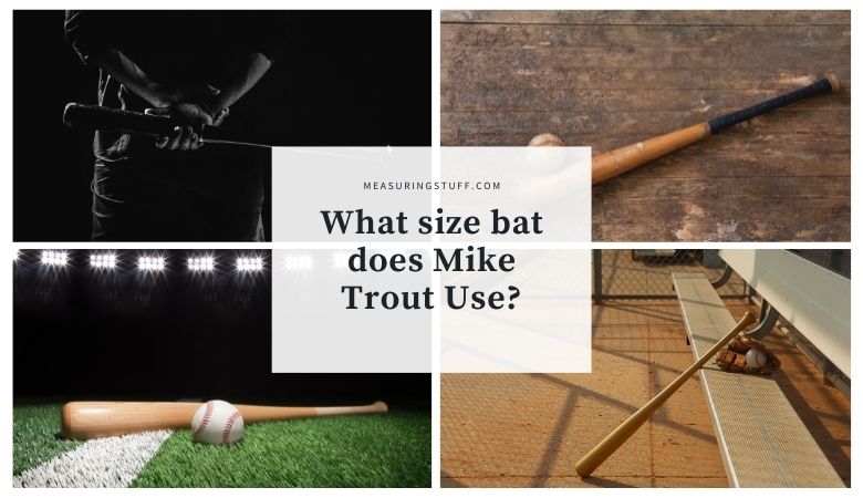 What size bat does Mike Trout Use? decorative image