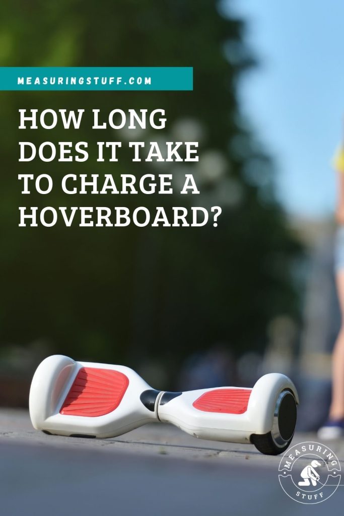 white hoverboard pin image for Pinterest